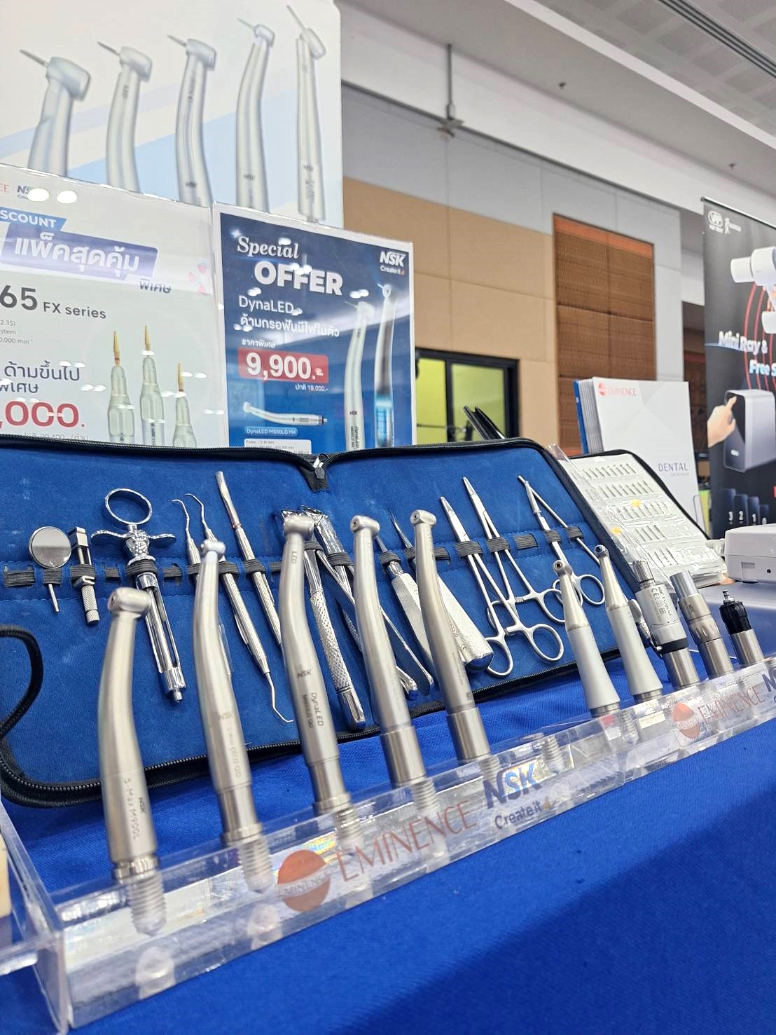 บูธในงานประชุมวิชาการ ทางทันตกรรมจังหวัดบุรีรัมย์ Common Oral Lesions