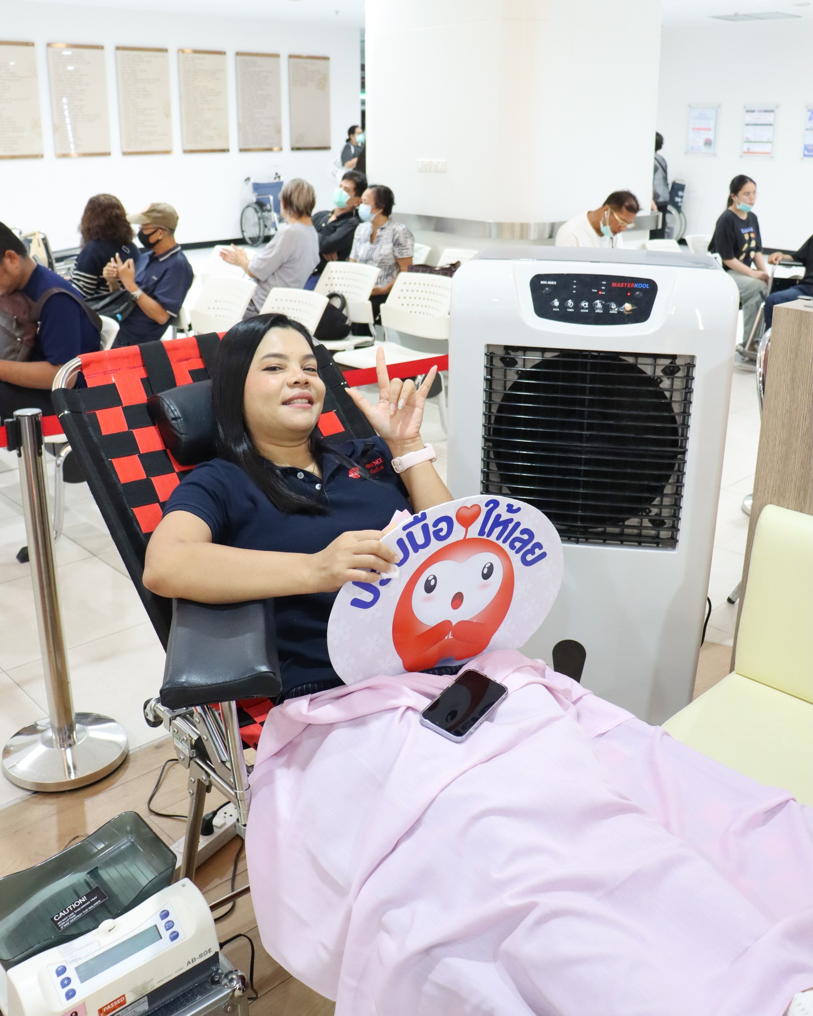 เอ็มมีเน้นซ์ รวมพลังทำความดีรับฮาโลวีน จัดกิจกรรม CSR บริจาคโลหิต ณ โรงพยาบาลราชวิถี