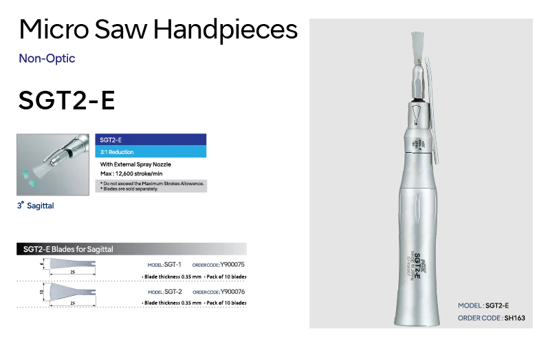 Micro Saw Handpieces SGT2-E 